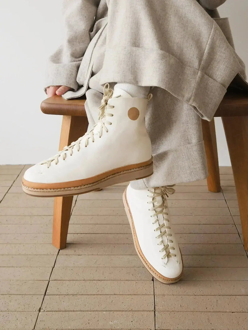 Leather Casual Shoes Platform Boxing Board Shoes Meifu Market