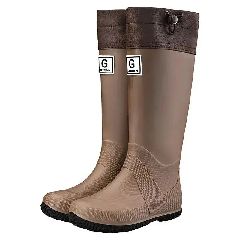 Men's And Women's High Non-slip Wear-resistant Rain Boots Meifu Market