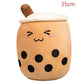 Cute Fruit Drink Plush Stuffed Soft Strawberry Milk Tea Plush Boba Tea Cup Toy Bubble Tea Pillow Cushion Kids Gift Meifu Market