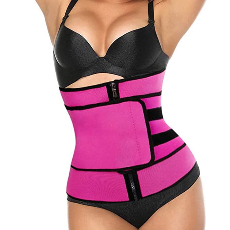 Tummy Sweat Shapewear Bodysuits Women Waist Trainer Slimming 2-3 Belts Workout Shaper Corset Meifu Market