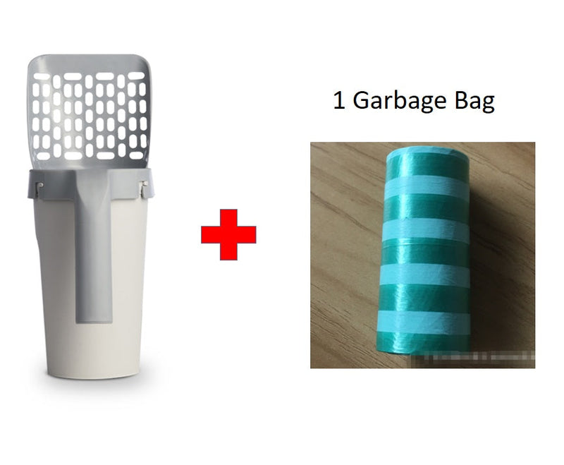 Storage Box Integrated Lazy Cat Litter Shovel Set Meifu Market