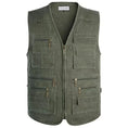 large size fishing vest | multiple pocket vest | waterproof outdoor vest | ultrasonic cleaning