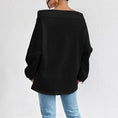 Women's Loose Casual Drawstring Off-the-shoulder Off-shoulder Top Meifu Market
