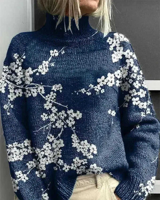 New Christmas Abstract Printing Casual Cloak Coat Cardigan Meifu Market