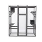 Oversized Cat Cage - Grey Meifu Market