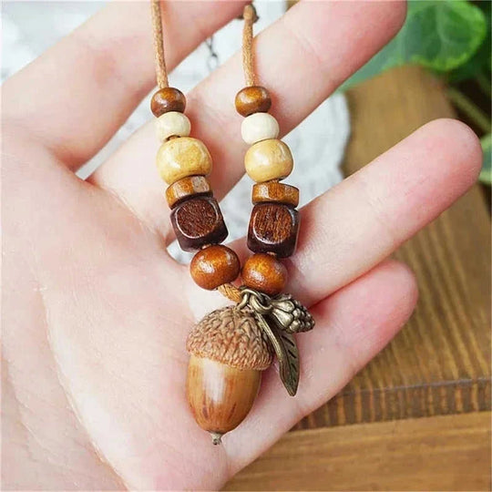 vintage tribal necklace | boho leather jewelry | double layered braided necklace | energy saving