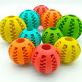 Pet Slow Feeder Dog Toy Cute Funny Rubber Dog Ball Toy Meifu Market