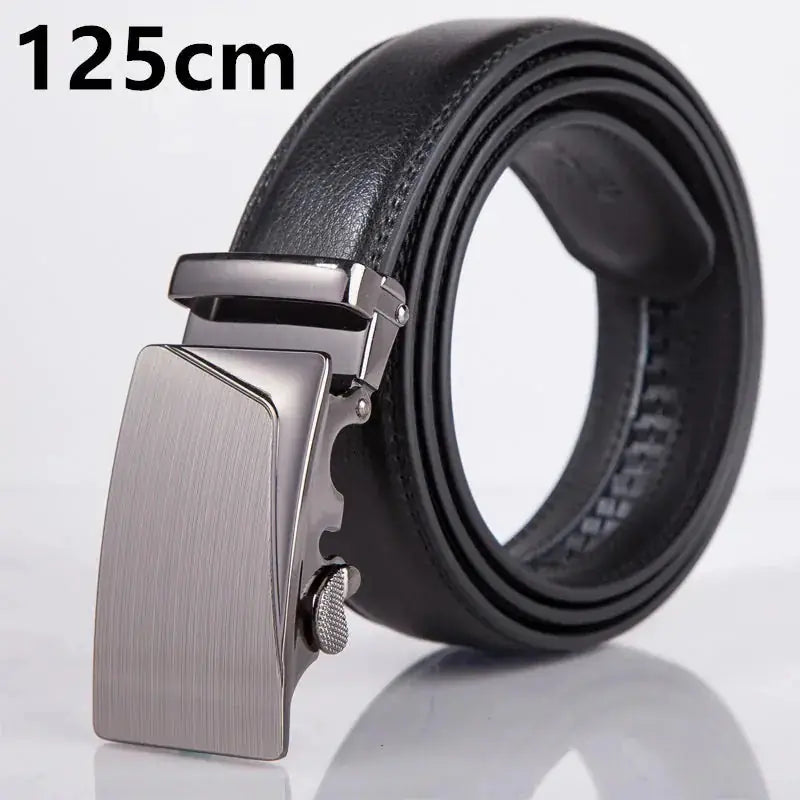 genuine leather belt | automatic buckle belt | adjustable leather belt | ultrasonic cleaning