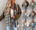 Denim Jacket Long Sleeve Plaid Button Down Shirt Meifu Market