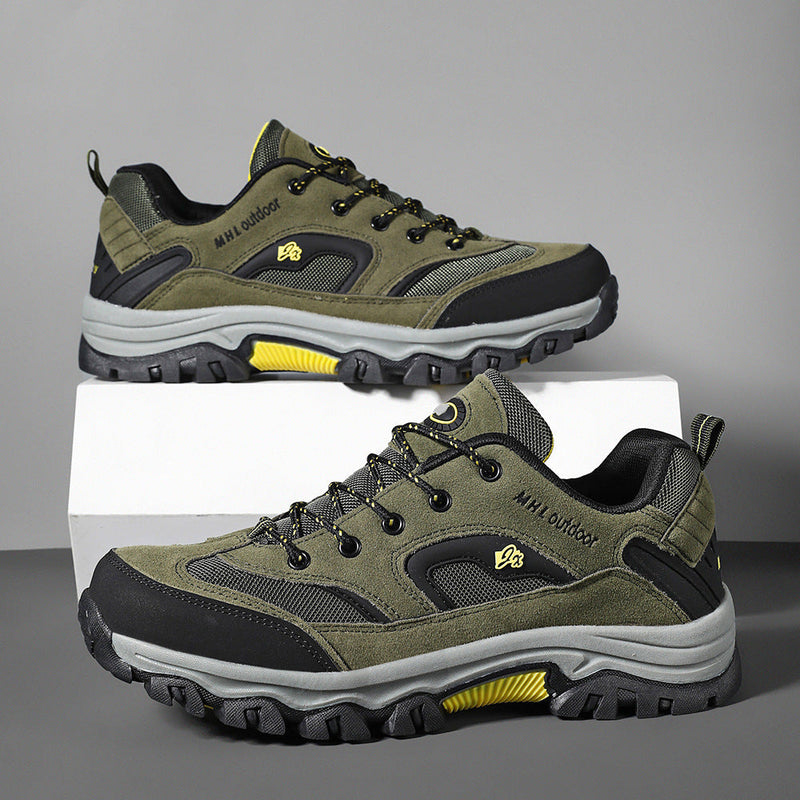 Soft Bottom Large Size Men's Waterproof Non-slip Mountain Climbing Sneakers Meifu Market