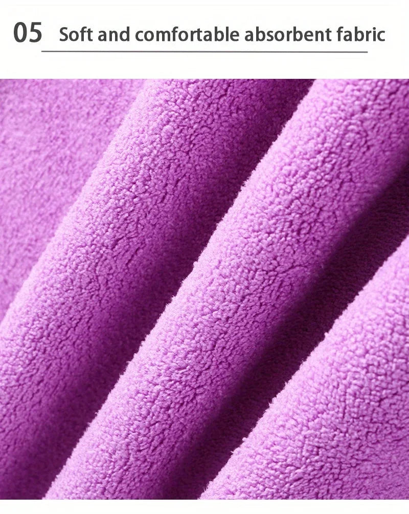 microfiber pet drying towel | quick-dry dog bath towel | large absorbent pet towel | energy saving
