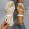 Butterfly Flat Shoes Summer Sandals Women Flip Flops Beach Shoes - Meifu Market
