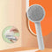 Groom Your Pet With Ease: 1pc Pet Grooming Brush With Stainless Steel Teeth & Dematting Comb For Dogs & Cats Grey - packag...