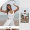 moisture-wicking fabric | built-in shorts tennis dress | seamless all-in-one suit | ultrasonic cleaning