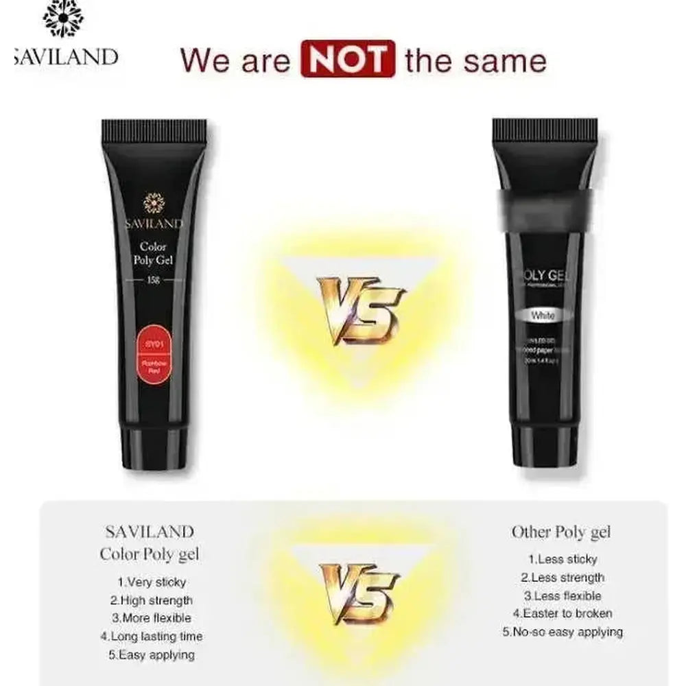 15g nail colored crystal extension glue SY12 - close-up detail shot