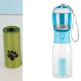 Portable Cat Dog Water Bottle Food Feeder Drinker Poop Dispenser 3 In 1 Leak-proof Multifunctional Dog Water Bottle Pet Products Meifu Market
