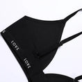 Letter Seamless Ice Silk Nude Feel Underwear Underwear Suit Without Steel Ring Meifu Market