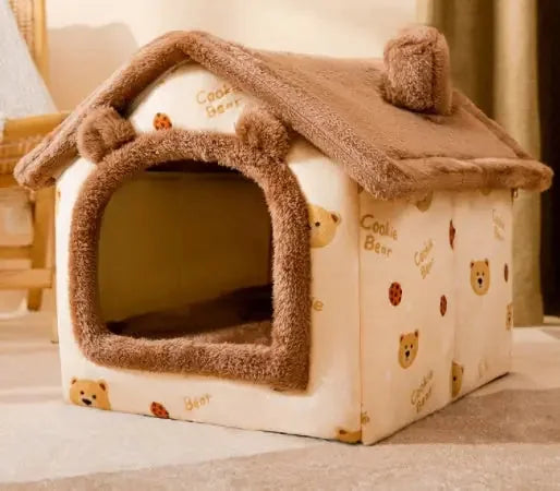 insulated pet bed | heated cat house | winter dog kennel | energy saving