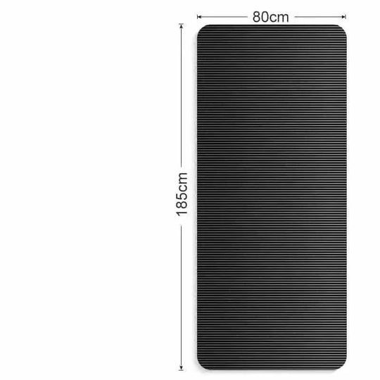 non-slip tpe yoga mat | extra thick 10mm exercise mat | eco-friendly natural rubber mat | ultrasonic cleaning