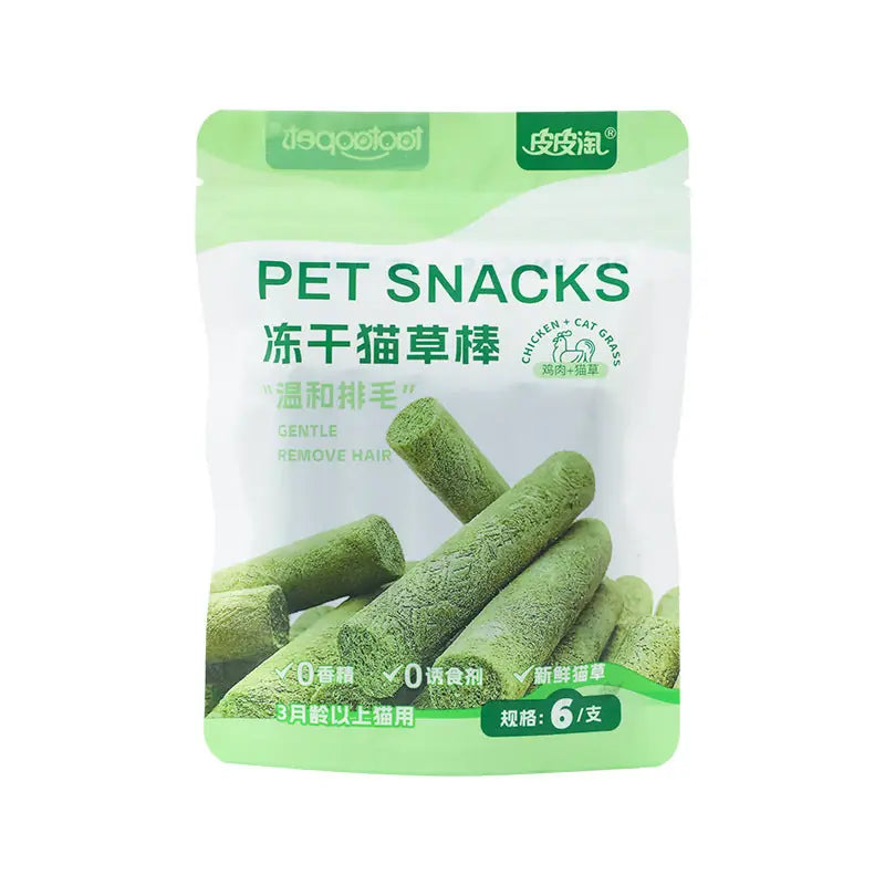 Freeze-dried Cat Grass Stick Tooth Cleaning Nutrition Fat Cat Snacks Meifu Market