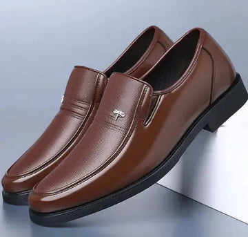 Casual Men's Leather Business Soft Bottom Shoes