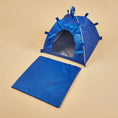 foldable pet tent with mat | waterproof pet tent | portable dog tent | energy saving