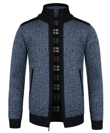 European Size Winter Dad Cardigan Loose Plus Size Knitwear