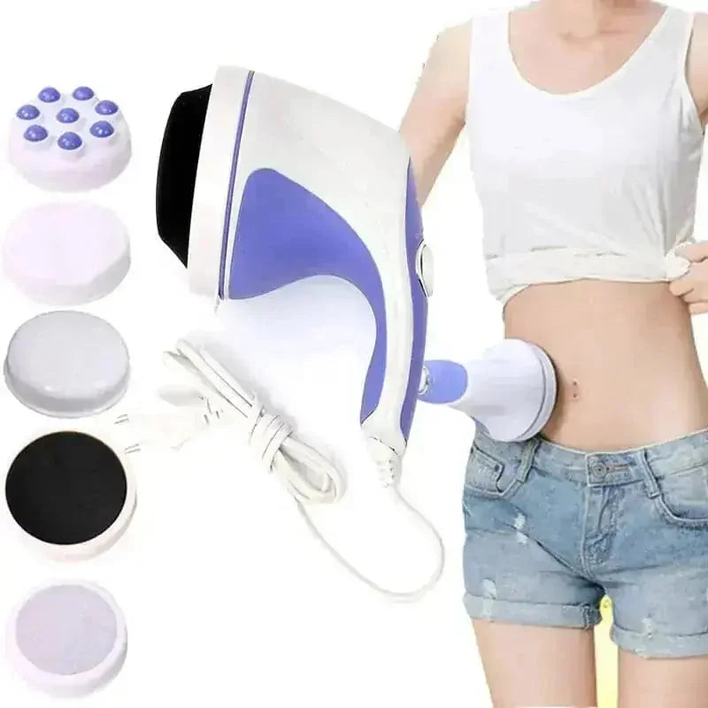 electric cellulite massager | portable body massager | slimming vibration therapy | ultrasonic cleaning