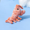 Pet Toys Electric Jumping Shrimp USB Charging Simulation Lobster Funny Cat Plush Pets Toy Meifu Market