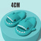 Adult's Slippers Indoor Outdoor Funny Shark Cartoon meifu market
