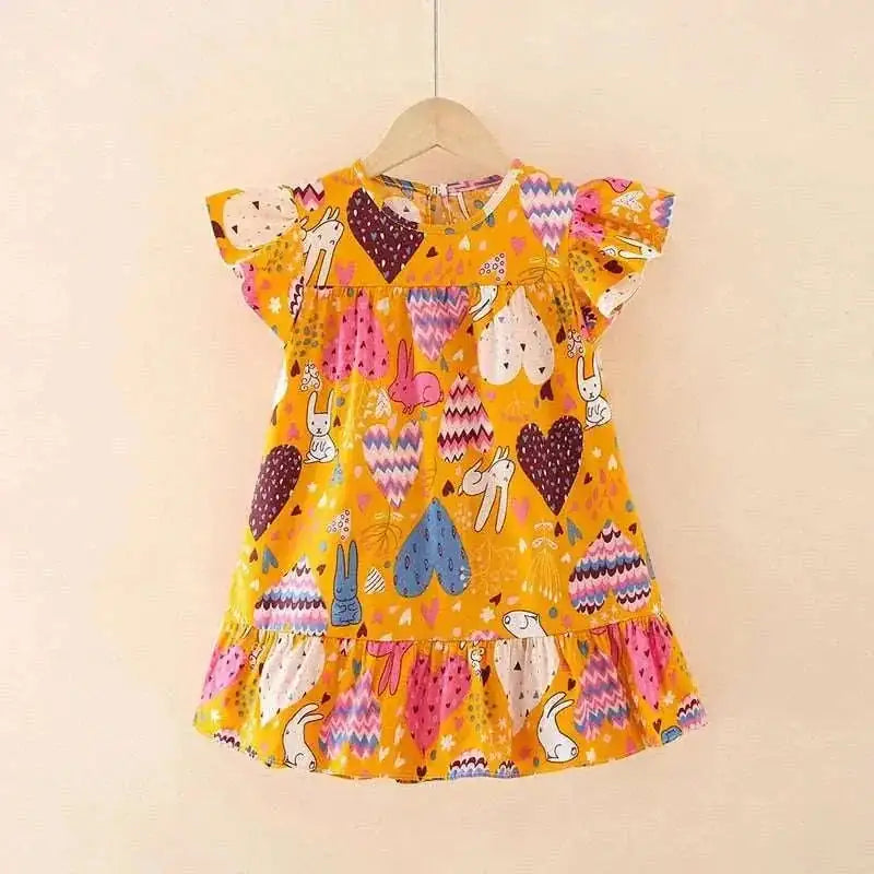 girls party dress with tulle skirt | princess costume for birthday party | summer kids clothes with lace trim | energy saving