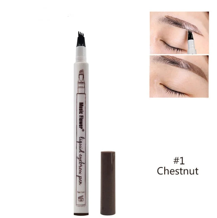 waterproof eyebrow pencil | four-claw eyebrow tint | fork tip eyebrow pen | energy saving