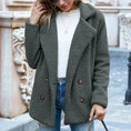 heavyweight wool blend coat | oversized fluffy cardigan | long sleeve winter jacket | ultrasonic cleaning