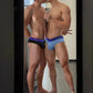 Men's Laser Gradient Belt Briefs meifu market