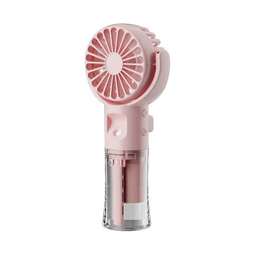 portable handheld spray fan | 4-speed mist fan | usb charging mini fan | energy saving