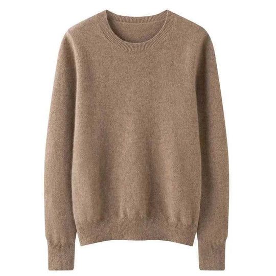 cotton-blend knit fabric | oversized fit long sleeve | breathable loose sweater | energy saving