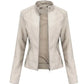 European And American Women's Leather Jackets Meifu Market