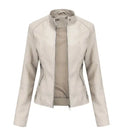 European And American Women's Leather Jackets Meifu Market