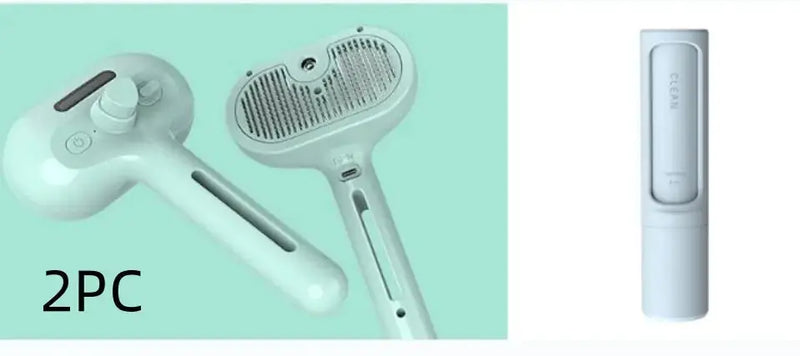 Pet Comb Self Cleaning Pets Hair Remover Brush For Dogs Grooming Tools Dematting Comb Built-in Mist Humidifier Pet Products Meifu Market