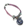 vintage tribal necklace | boho leather jewelry | double layered braided necklace | energy saving
