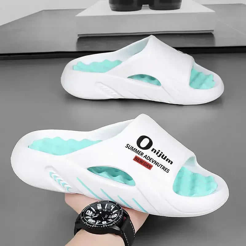 Outdoor Massage Sports Sandals Beach Dual-use More Casual Slippers For Cross-border Wholesale Meifu Market