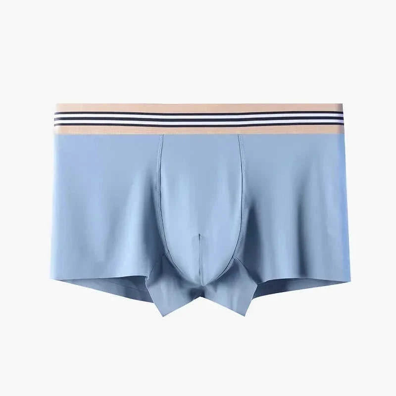 antibacterial fabric boxer briefs | mid-waist mens boxers | breathable cotton blend underwear | ultrasonic cleaning