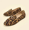 Leopard Print Casual Soft Bottom Pumps Women Casual Shoes Round Toe Flats Meifu Market