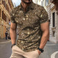 Polo Shirt Digital Printing Button Street Casual T-shirt Meifu Market