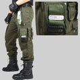 ripstop fabric tactical pants | durable outdoor work trousers | reinforced knee construction | ultrasonic cleaning