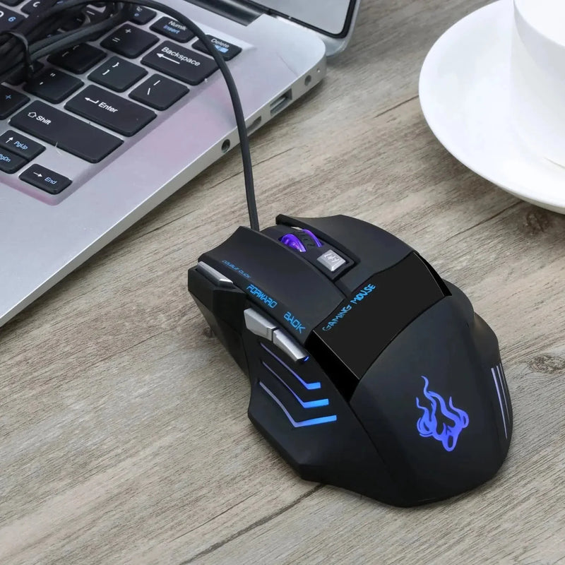 rgb gaming mouse | programmable buttons mouse | high-precision sensor | energy saving