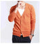 luxury cashmere cardigan | premium mens sweater coat | soft cashmere blend | ultrasonic cleaning