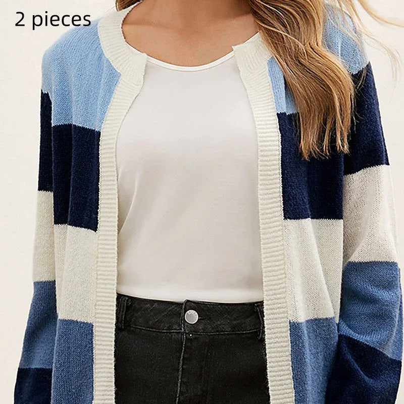 Women's Candy Color Matching Knitted Meifu Market