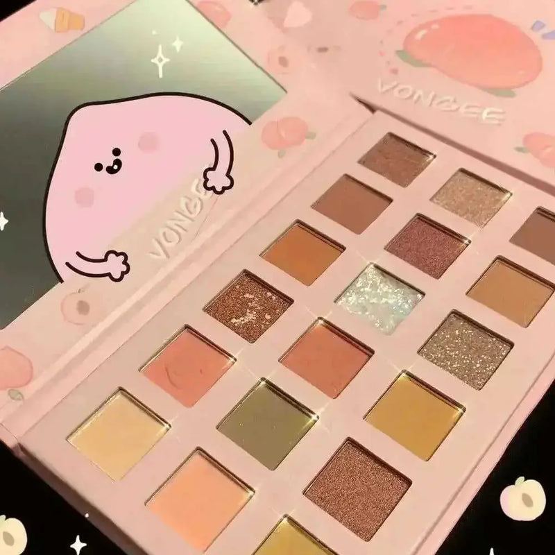 24 Colors Strawberry Girl Eyeshadow Palette Cute Cosmetics for Females - Meifu Market