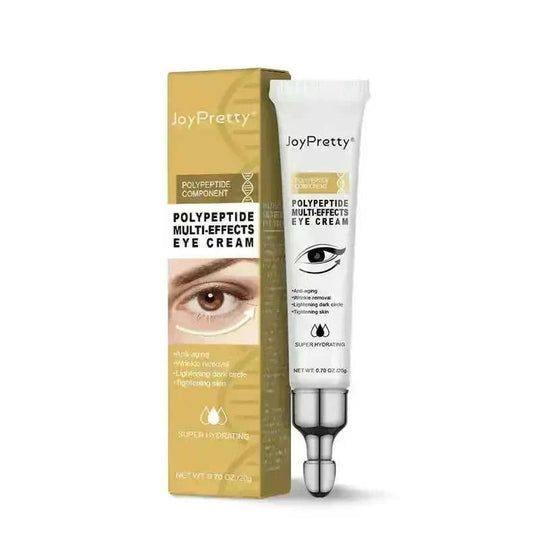 Anti Dark Circle Eye Cream Peptide Puffiness Skin Care Beauty Health - back view (color: cream | pattern: check)